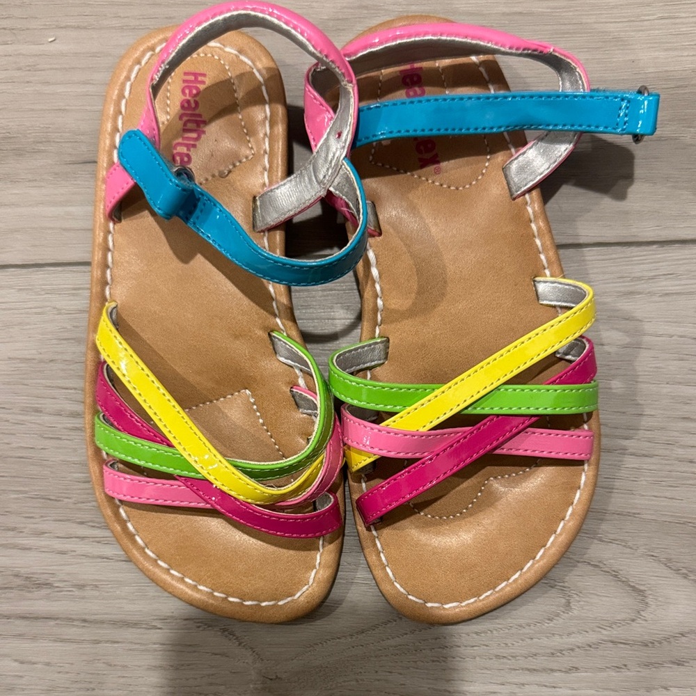 Healthtex toddler girls' strappy sandals.